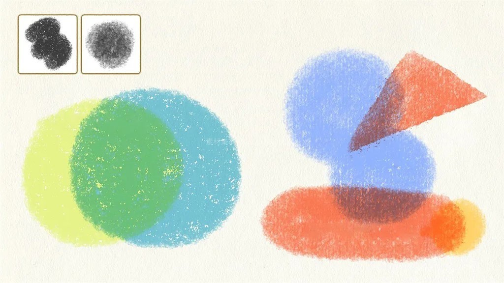 国风版画肌理笔刷 PS+Procreate